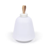 Udiya Tischlampe aus Polyethylen und Metall mit weißem Finish - ZEN ZONE Furniture