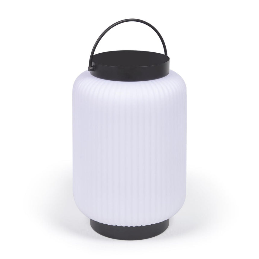 Verona Tischlampe aus Polyethylen und Metall mit schwarzem Finish - ZEN ZONE Furniture