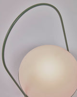 Tea Tischlampe aus Polyethylen und Metall mit grünem Finish - ZEN ZONE Furniture