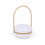 Tea Tischlampe aus Polyethylen und Metall mit senfgelbem Finish - ZEN ZONE Furniture