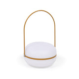 Tea Tischlampe aus Polyethylen und Metall mit senfgelbem Finish - ZEN ZONE Furniture