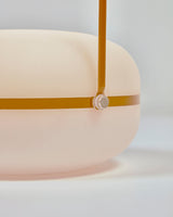 Tea Tischlampe aus Polyethylen und Metall mit senfgelbem Finish - ZEN ZONE Furniture