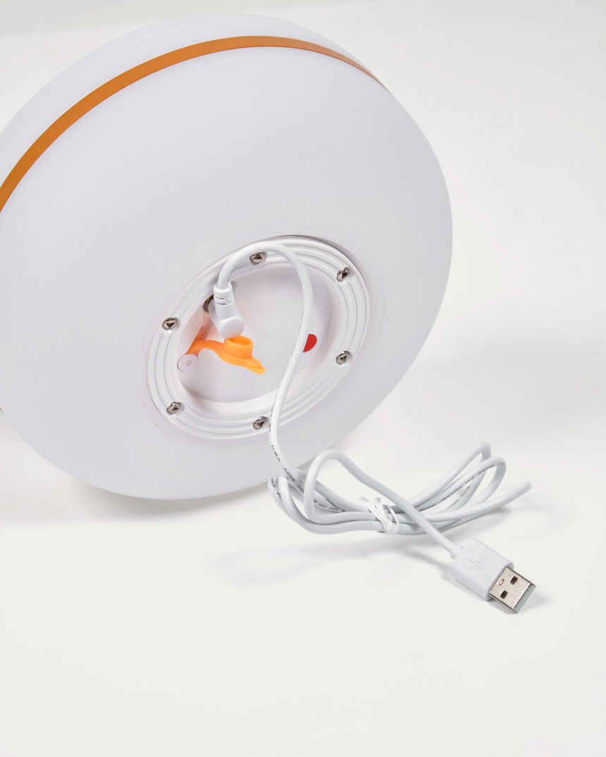 Tea Tischlampe aus Polyethylen und Metall mit senfgelbem Finish - ZEN ZONE Furniture