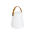 Dialma Tischlampe mit braunem Griff - ZEN ZONE Furniture