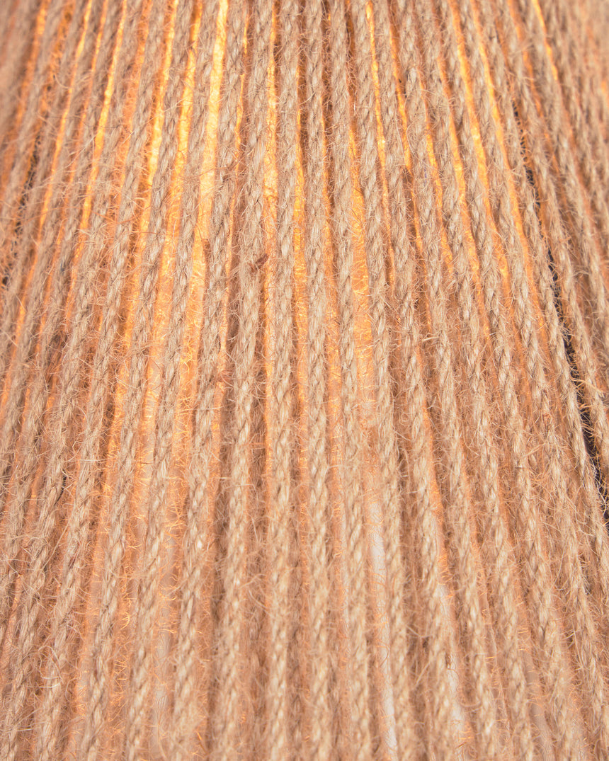 Crista Lampenschirm für Deckenlampe aus Jute natur Ø 24,5 cm - ZEN ZONE Furniture