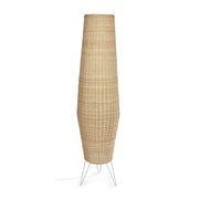 Kamaria große Stehlampe aus Rattan mit natürlichem Finish - ZEN ZONE Furniture