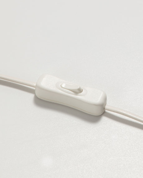 Eshe Tischlampe aus Keramik in der Farbe Terrakotta und weiß - ZEN ZONE Furniture