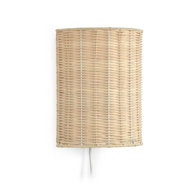 Kimjit Wandleuchte aus Rattan mit natürlichem Finish - ZEN ZONE Furniture