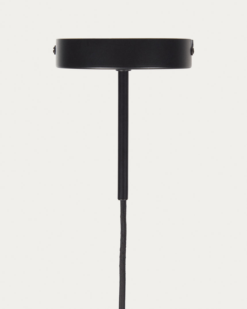 Deckenlampenfassung für Lampe Fulvia aus Metall schwarz 150 cm - ZEN ZONE Furniture