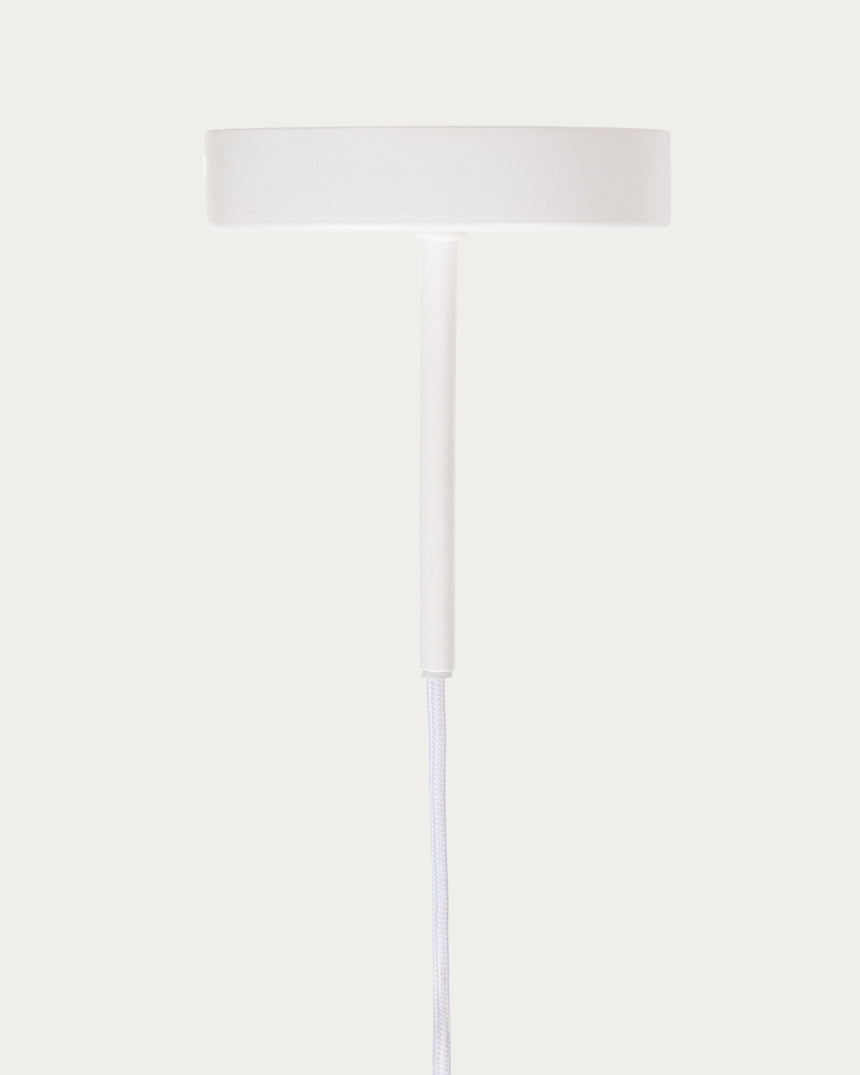 Deckenlampenfassung für Lampe Fulvia aus Metall weiß 150 cm - ZEN ZONE Furniture