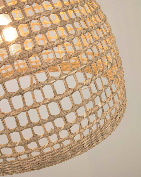 Lampenschirm für die Lampe Cynara 100% natürliche Fasern mit natürlichem Finsih Ø 49 cm - ZEN ZONE Furniture