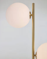 Lonela Stehlampe aus Marmor mit grünem Finish - ZEN ZONE Furniture