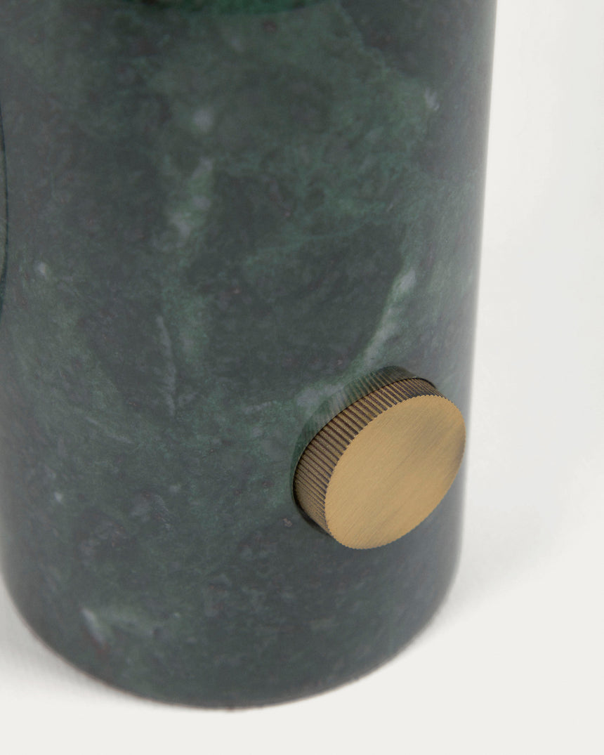 Lonela Tischlampe aus Marmor mit grünem Finish - ZEN ZONE Furniture