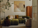 Lupine Modulares 4-Sitzer Ecksofa, Linke Seite, aus Samt, Chenille oder Boucle, 290x177 cm - ZEN ZONE Furniture