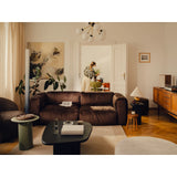 Martina Modulares Sofa Sitzelement, Rechte Seite, Sitztiefe 76 cm, aus Samt, Cord, Boucle oder Strukturstoff, 120x106 cm - ZEN ZONE Furniture