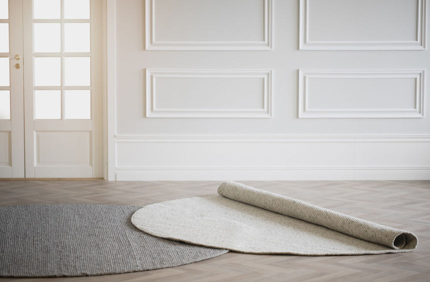 AUCKLAND Teppich Natur 250x250cm - ZEN ZONE Furniture