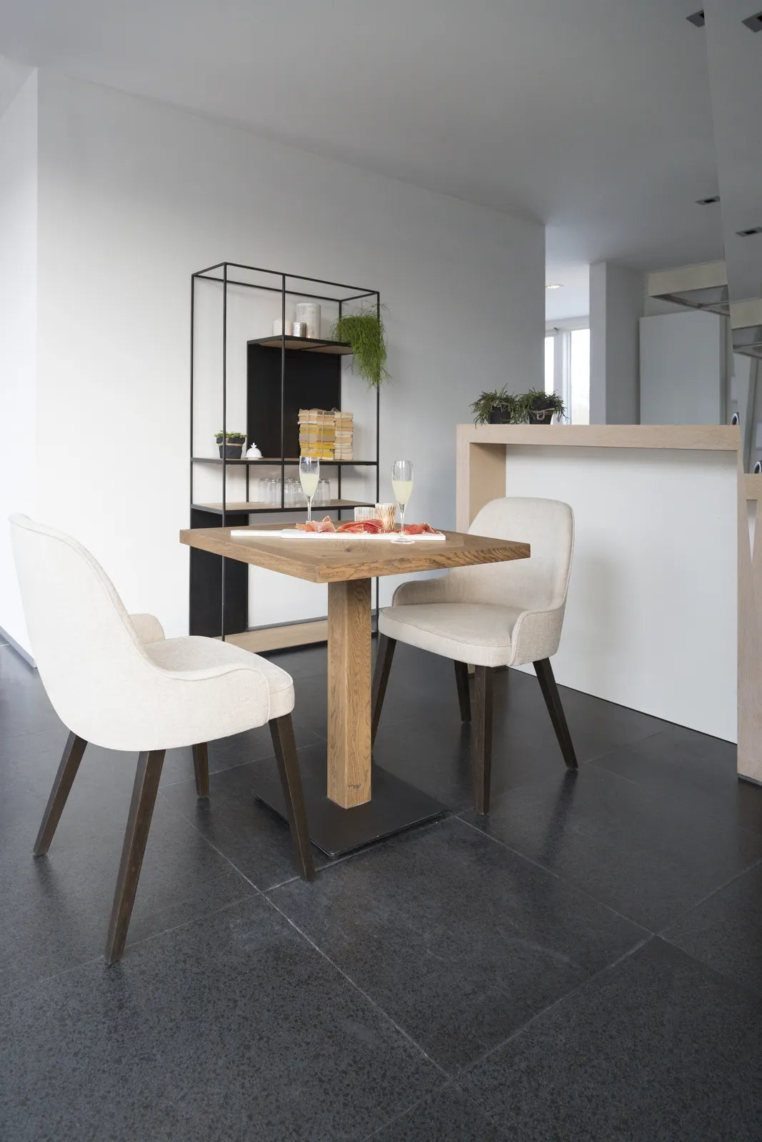 Regal RUBIC links, in Natur, 90×35×180 cm