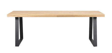 BROOKLYN Esstisch Eiche/Schwarz 220x95x75cm - ZEN ZONE