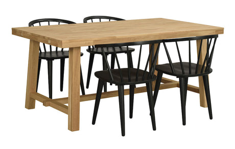 BROOKLYN Esstisch Eiche 170x95x75cm - ZEN ZONE