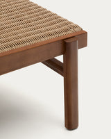Sofa Itani aus massivem Teakholz und synthetischem Rattan FSC 100% - ZEN ZONE Furniture
