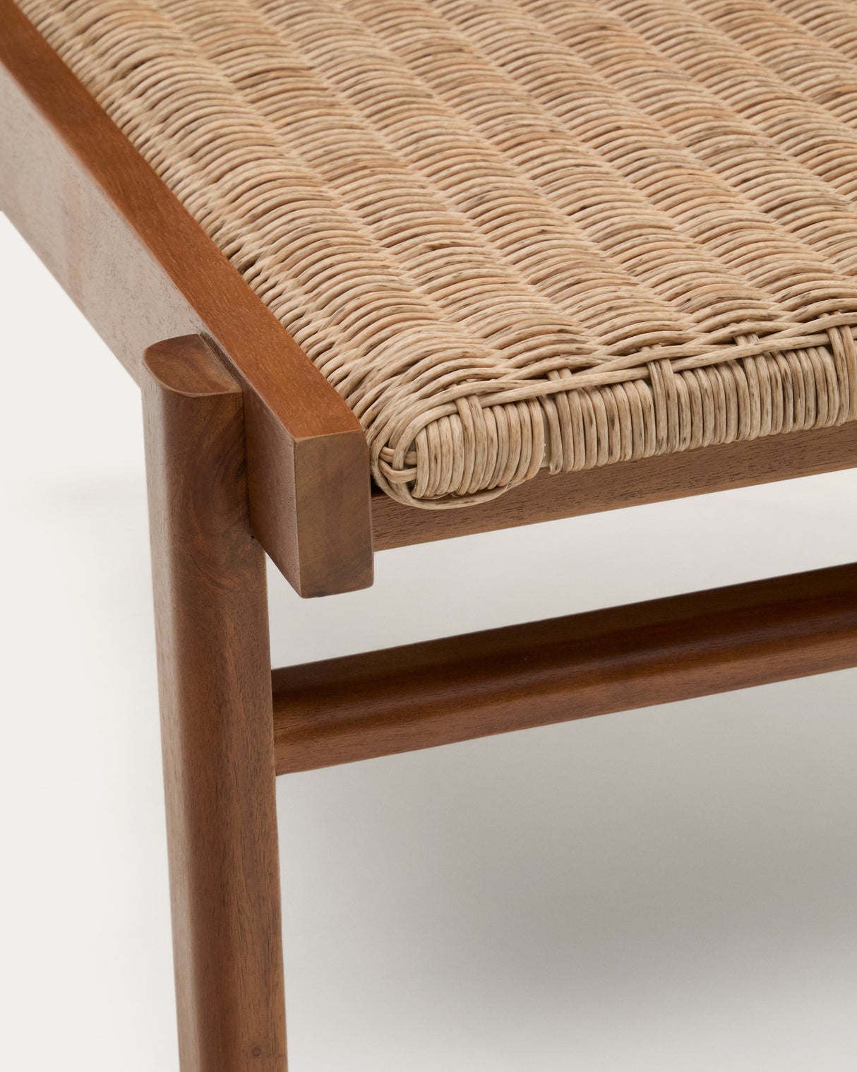 Sofa Itani aus massivem Teakholz und synthetischem Rattan FSC 100% - ZEN ZONE Furniture