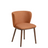 Stuhl Ciselia flammhemmende Chenille und Beinen aus Eschenholz oder Stahl FSC Mix Credit - ZEN ZONE Furniture