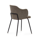 Yunia Stuhl Braun-Finish - ZEN ZONE Furniture