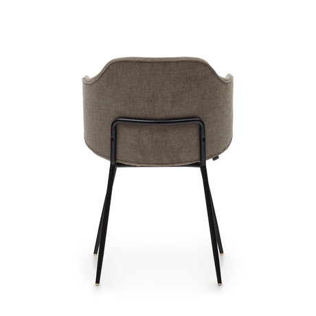 Yunia Stuhl Braun-Finish - ZEN ZONE Furniture