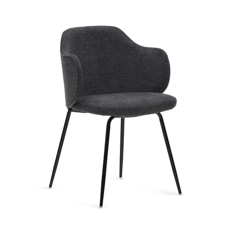 Yunia Stuhl Dark Grey-Finish - ZEN ZONE