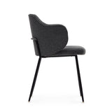 Yunia Stuhl Dark Grey-Finish - ZEN ZONE