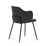 Yunia Stuhl Dark Grey-Finish - ZEN ZONE