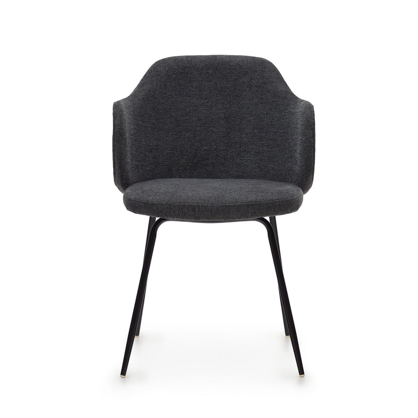 Yunia Stuhl Dark Grey-Finish - ZEN ZONE Furniture