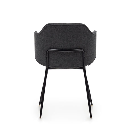 Yunia Stuhl Dark Grey-Finish - ZEN ZONE