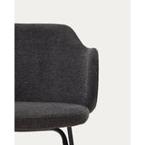 Yunia Stuhl Dark Grey-Finish - ZEN ZONE