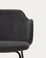 Yunia Stuhl Dark Grey-Finish - ZEN ZONE Furniture