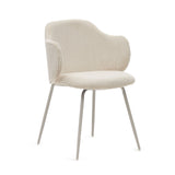 Yunia Stuhl Beige-Cord - ZEN ZONE