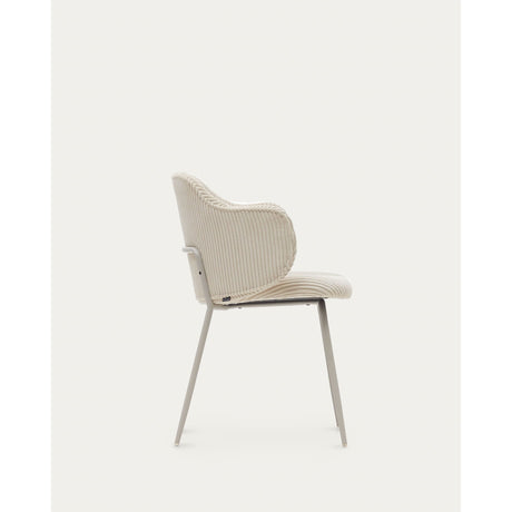 Yunia Stuhl Beige-Cord - ZEN ZONE