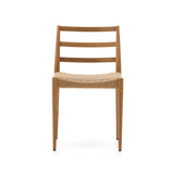 Analy Stuhl aus massiver Eiche mit natürlichem Finish und Sitz aus Seil FSC 100% - ZEN ZONE Furniture