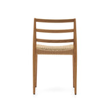 Analy Stuhl aus massiver Eiche mit natürlichem Finish und Sitz aus Seil FSC 100% - ZEN ZONE Furniture