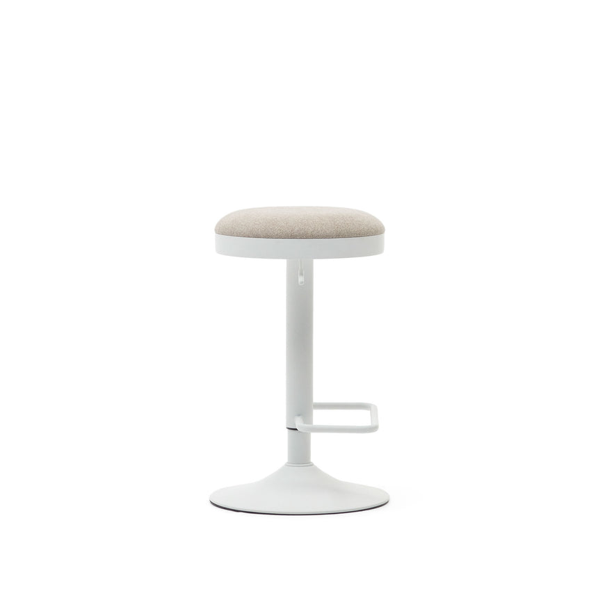 Zaib Hocker Beige - ZEN ZONE Furniture