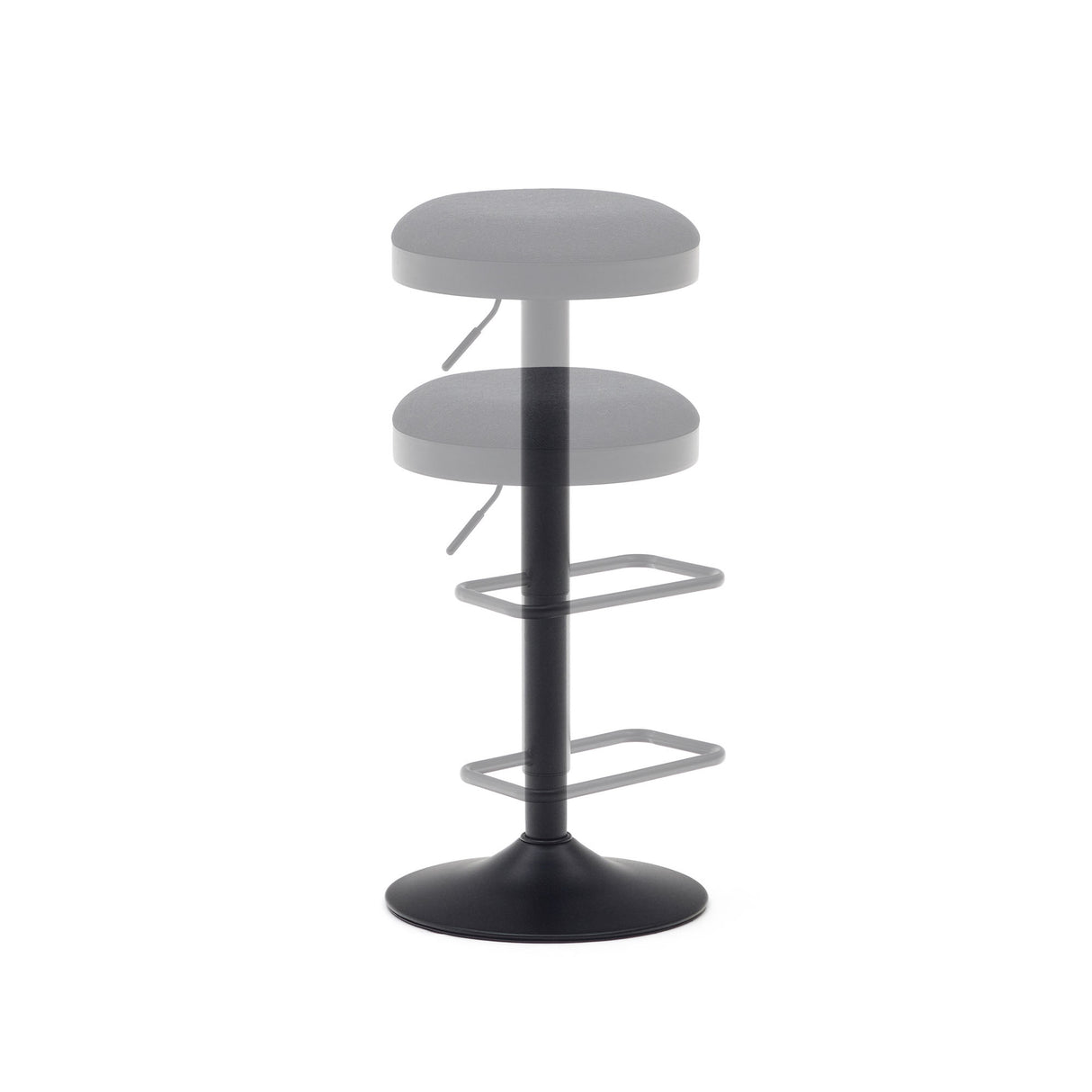 Zaib Hocker Schwarz - ZEN ZONE Furniture