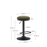Zaib Hocker Grün - ZEN ZONE Furniture