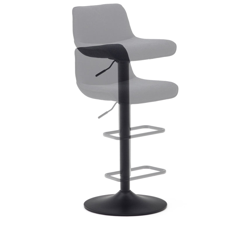 Zenda Hocker Schwarz - ZEN ZONE Furniture