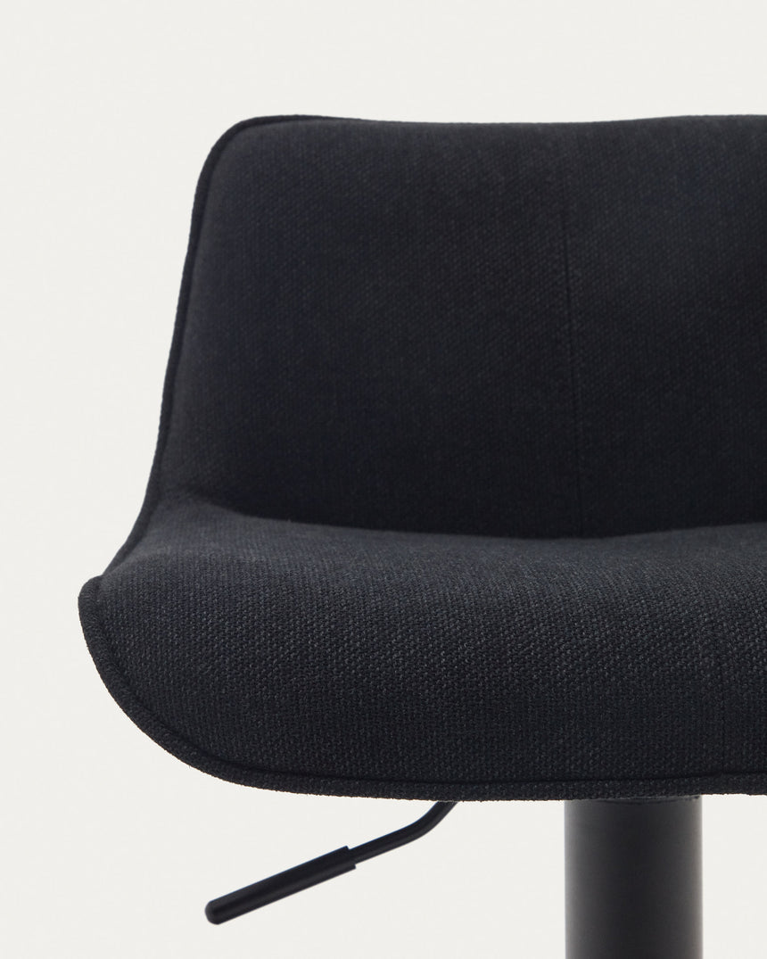 Zenda Hocker Schwarz - ZEN ZONE Furniture