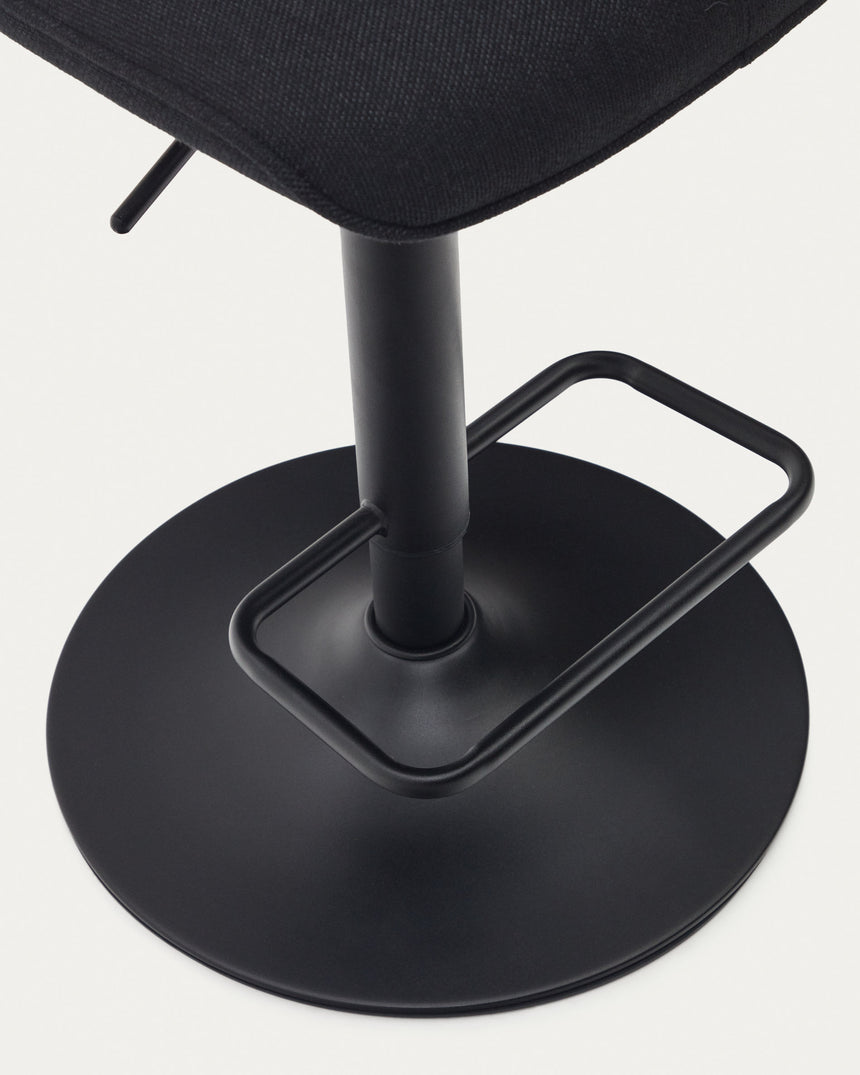 Zenda Hocker Schwarz - ZEN ZONE Furniture