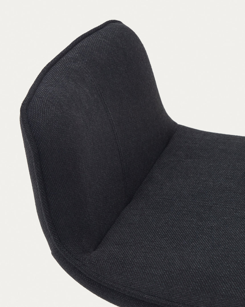 Zenda Hocker Schwarz - ZEN ZONE Furniture