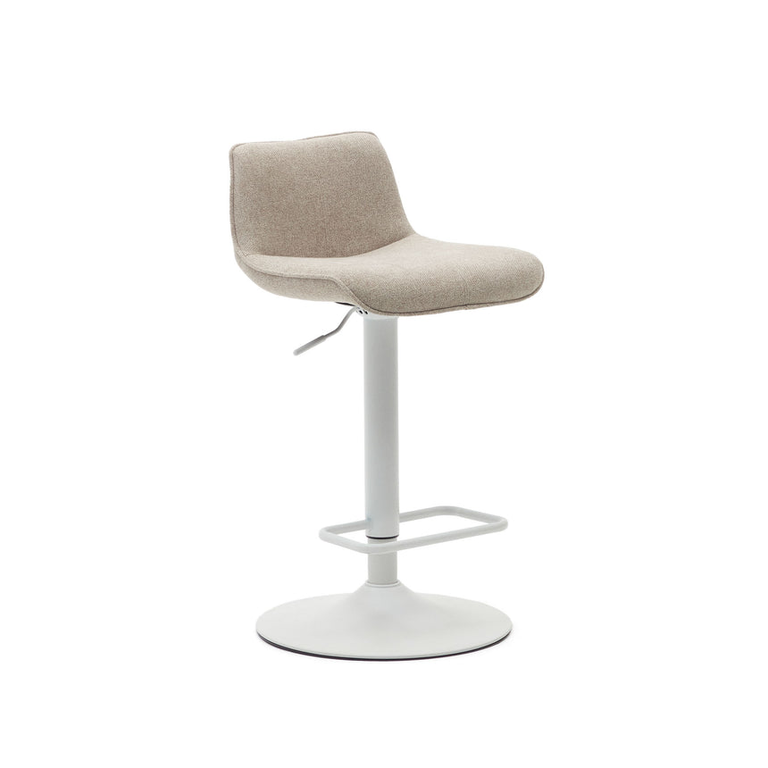 Zenda Hocker Beige - ZEN ZONE Furniture