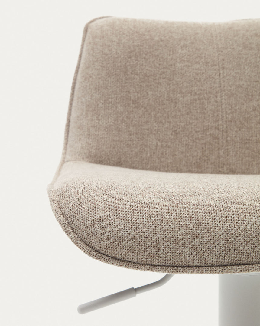 Zenda Hocker Beige - ZEN ZONE Furniture