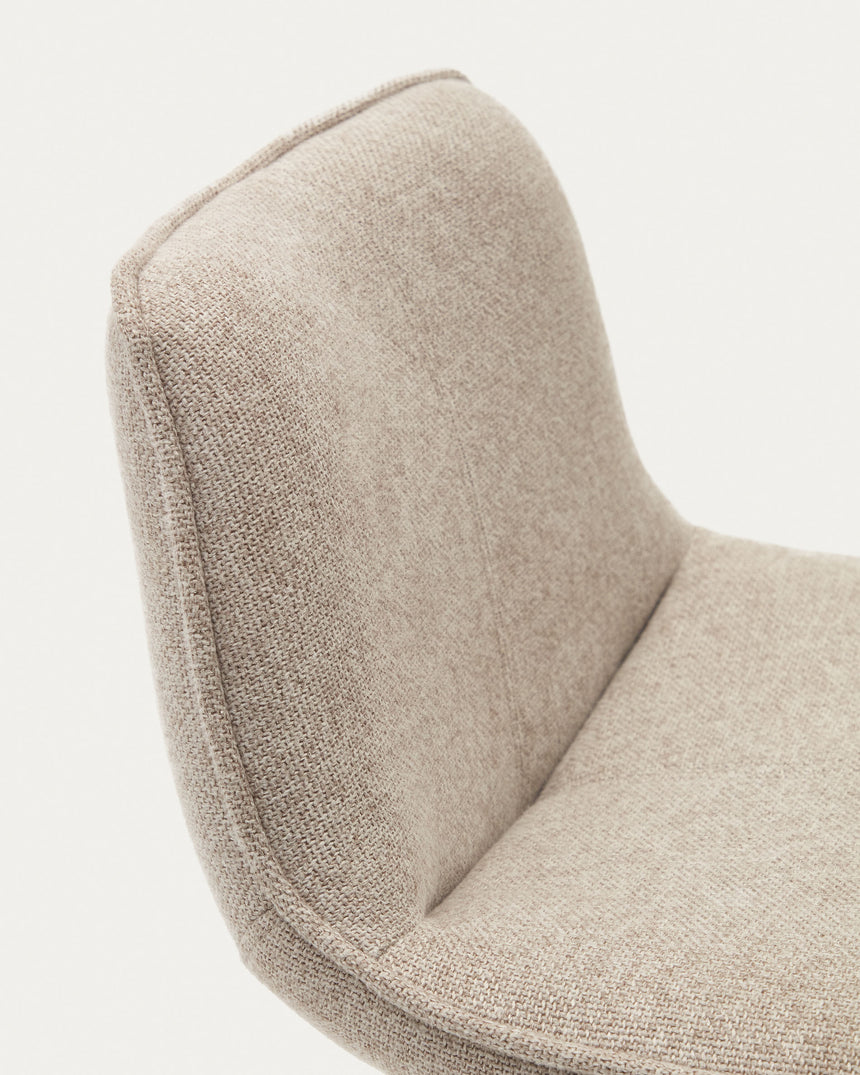 Zenda Hocker Beige - ZEN ZONE Furniture