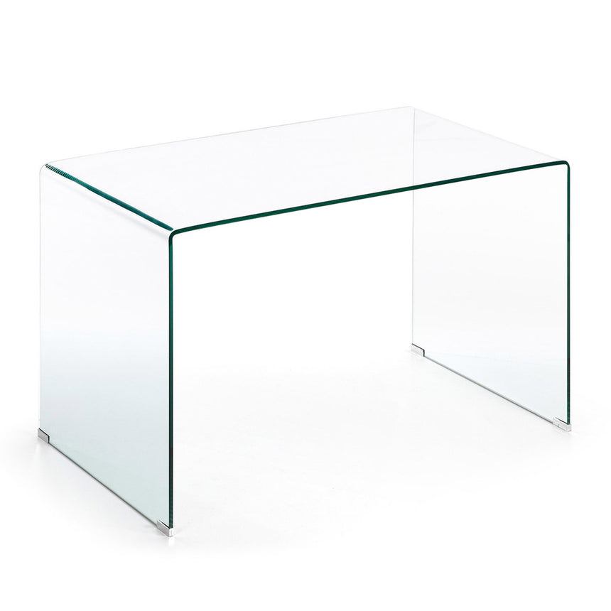 Burano Schreibtisch aus Glas 125 x 70 cm - ZEN ZONE Furniture